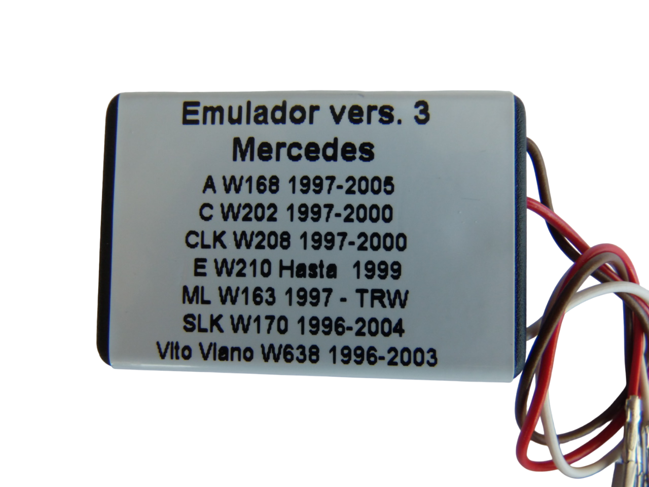 Emulador SRS Airbag Mercedes-Benz (versión 3)
