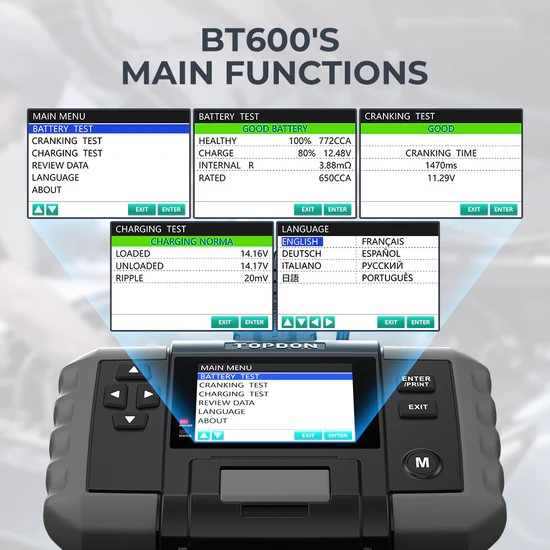 TopDon - BT600 - Imagen 4