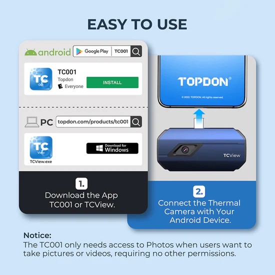 TopDon - TC001 (Android Devices) - Imagen 8