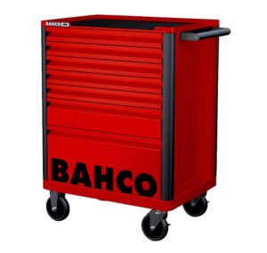 BAHCO Carro HUB de almacenamiento E72 rojo de 26" con siete cajones 1472K7REDFF19SD