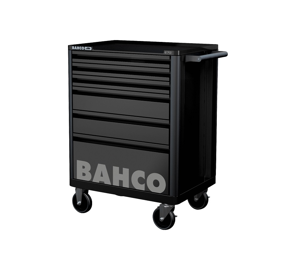 BAHCO Carro HUB de almacenamiento E72 negro de 26" con seis cajones 1472K6BKFF19SD
