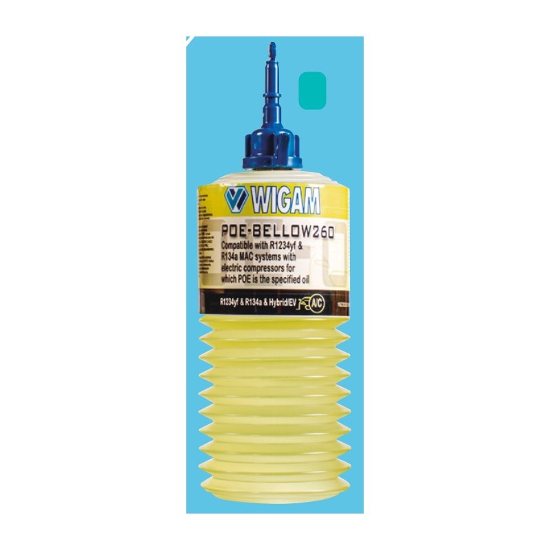 ENVASE HERMÉTICO ACEITE POE, CAPACIDAD 260 ml POE-BELLOW260 WIGAM 12001071