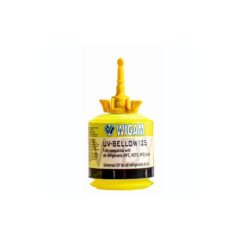 ENVASE HERMÉTICO ADITIVO UNIVERSAL, CAPACIDAD 125 ml UV-BELLOW125 WIGAM 12001070